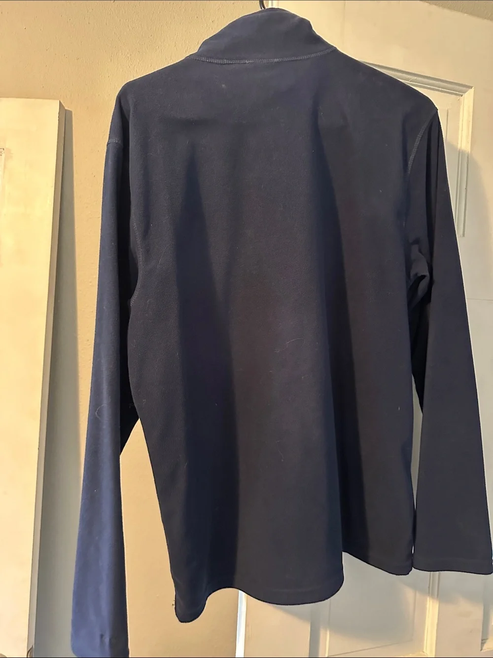 The North Face Men's Navy Half-Zip Fleece Pullover